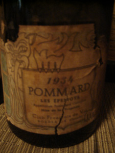 Pommard Les Epenots 1934
