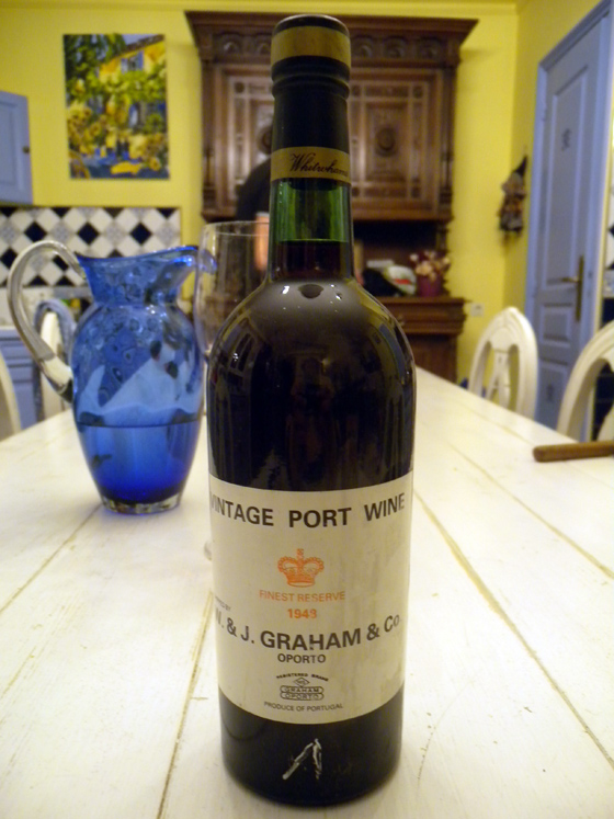 Porto Graham finest reserve 1943