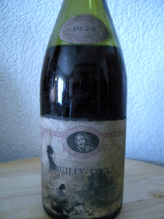 Pouilly-Fuissé 1928 Abel Porte