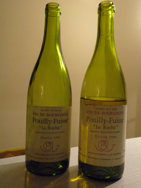 Pouilly Fuissé La Roche 1990 de Guffens Heynen