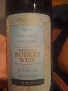 Riesling Erstes Gewächs 2004 de Robert Weil