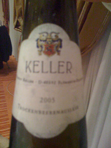 Riesling TBA 2005 de Keller