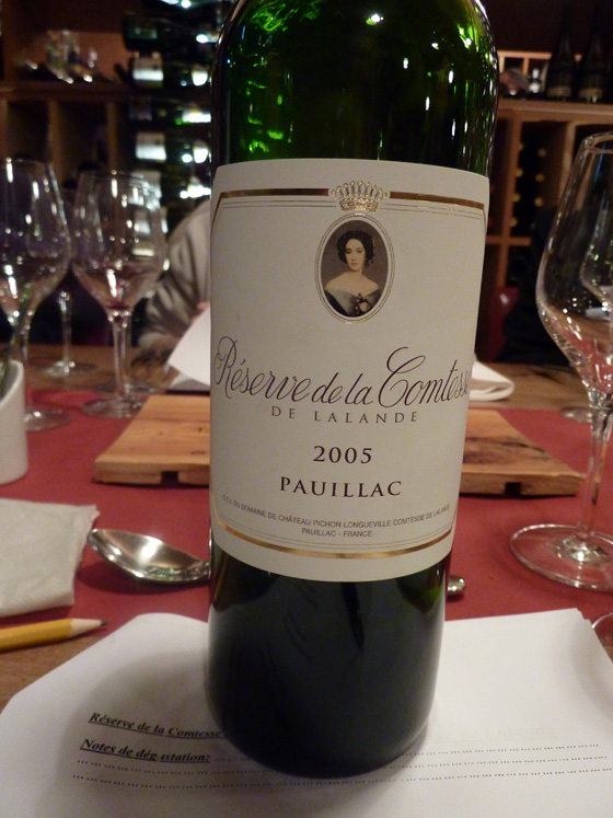 Réserve de la Comtesse 2005