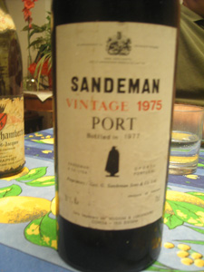 Sandeman vintage port 1975