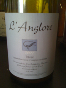 Tavel l'Anglore 2007 d'Eric Pfifferling