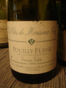 Valette Pouilly Fuissé 1993