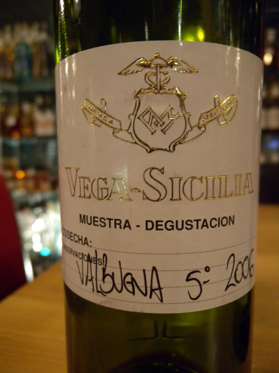 Vega Sicilia Valbuena 5° 2006