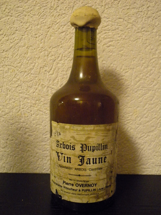 Vin Jaune 1987 de Pierre Overnoy