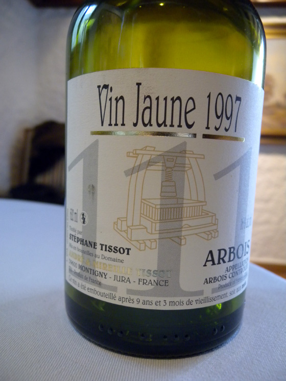 Vin jaune 111 1997 de Stéphane Tissot