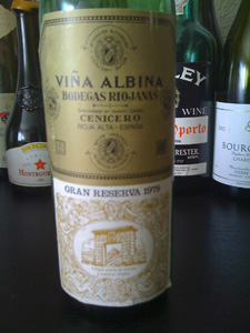 Vina Albina Gran Reserva 1978