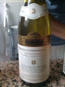 Vougeot 1er cru clos blanc de Vougeot monopole 1998 du domaine l'Héritier Guyot