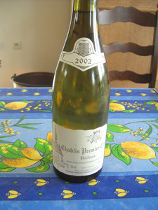 chablis 1er cru Vaillons 2002 Raveneau