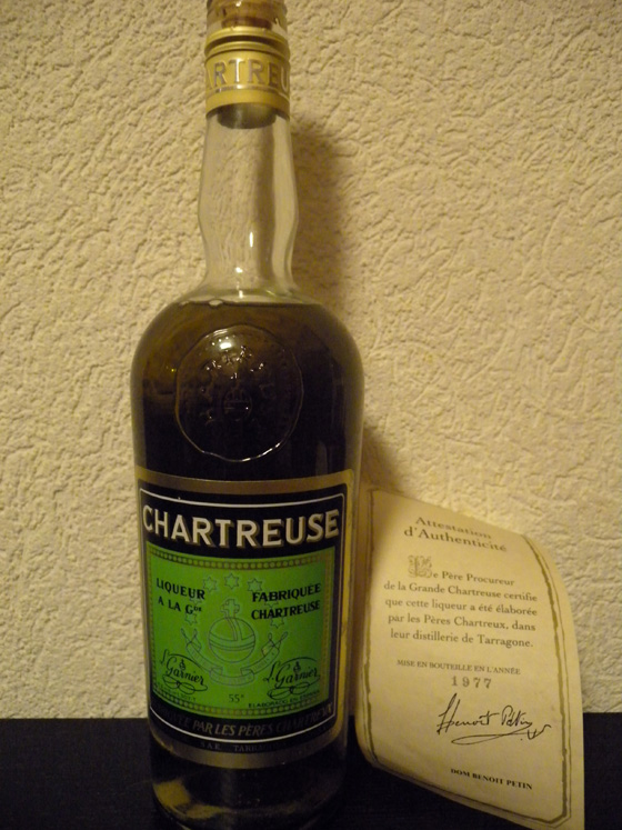 chartreuse verte de Tarragone 1977