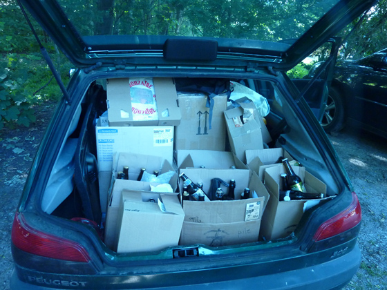 coffre de voiture au witch