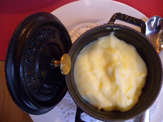 la fameuse purée de pomme de terre