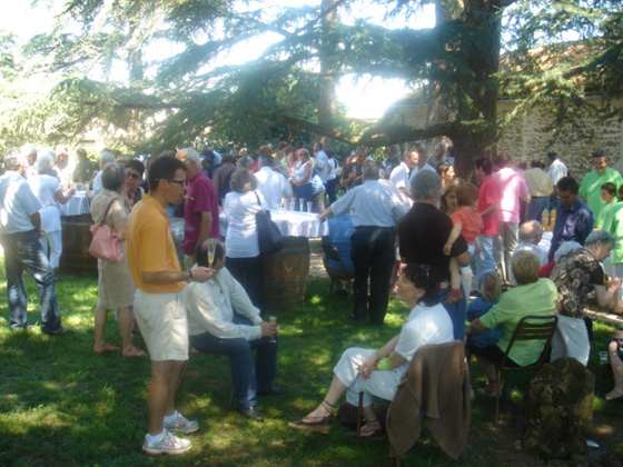 la fête chez Pierre