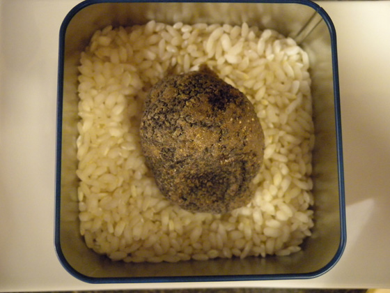 la truffe noire dans son riz