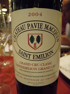 pavie-macquin 2004