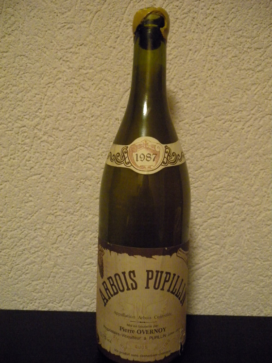 savagnin ouillé 1987 de Pierre Overnoy