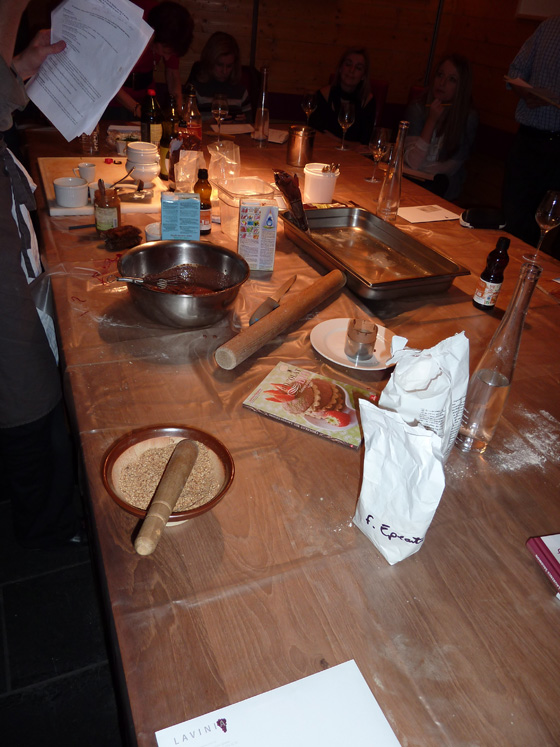 suite du cours de cuisine
