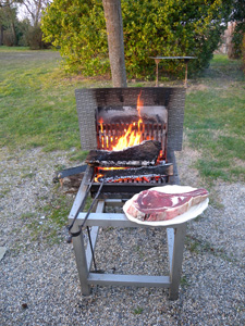 une côte de boeuf bazadais