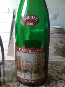 une gueuze Cantillon 2006