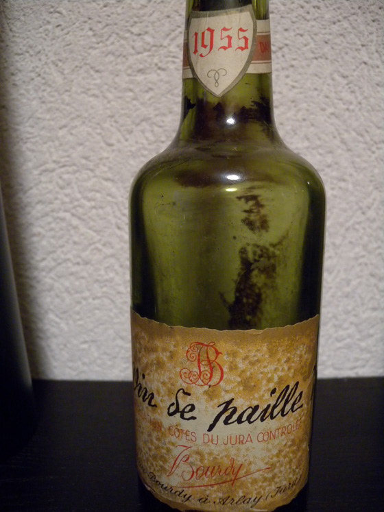 vin de paille bourdy 1955